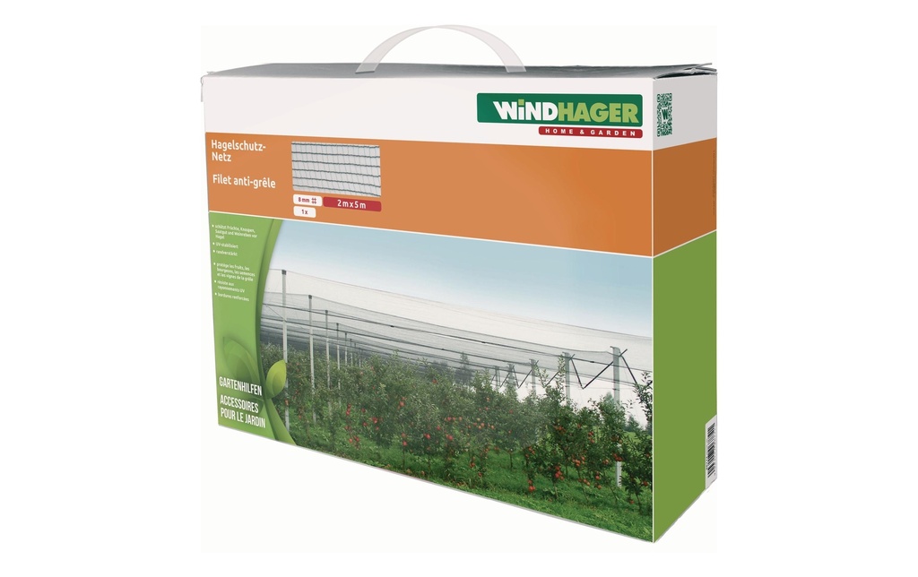 Windhager Protection contre la grêle Secteur 2x5m