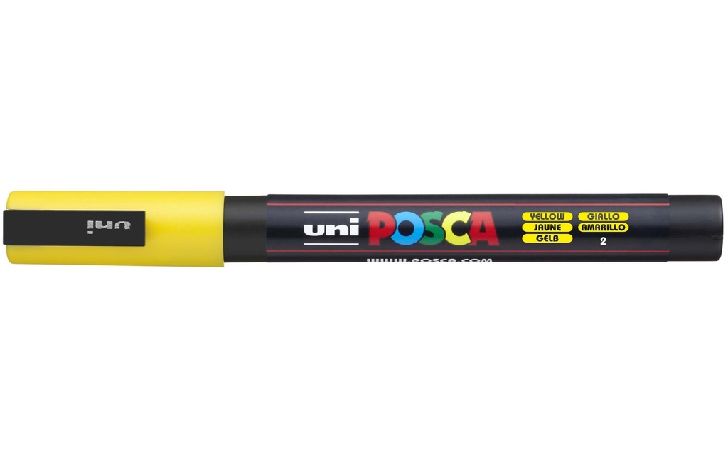UNI POSCA Marqueur Posca 0.9mm jaune