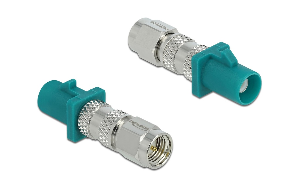 Delock Adaptateur d’antenne FAKRA Z Connecteur (m) - SMA Connecteur (m)