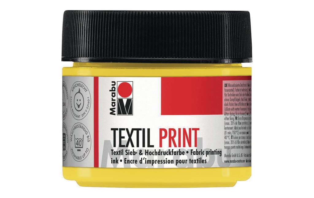Marabu Texil Print 100 ml Jaune