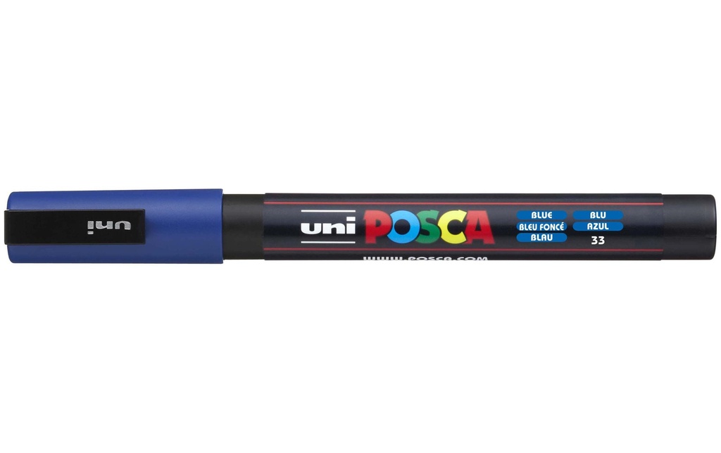 [258003003] UNI POSCA Marqueur Posca 0.9mm bleu