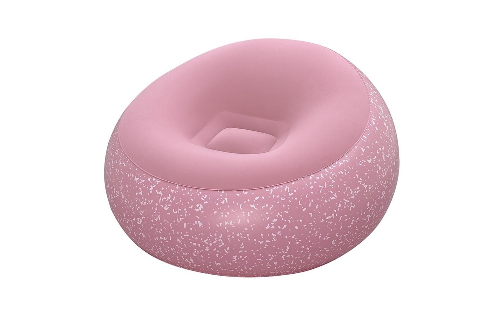 Bestway Fauteuil gonflable Inflate Rose, 112 x 112 cm