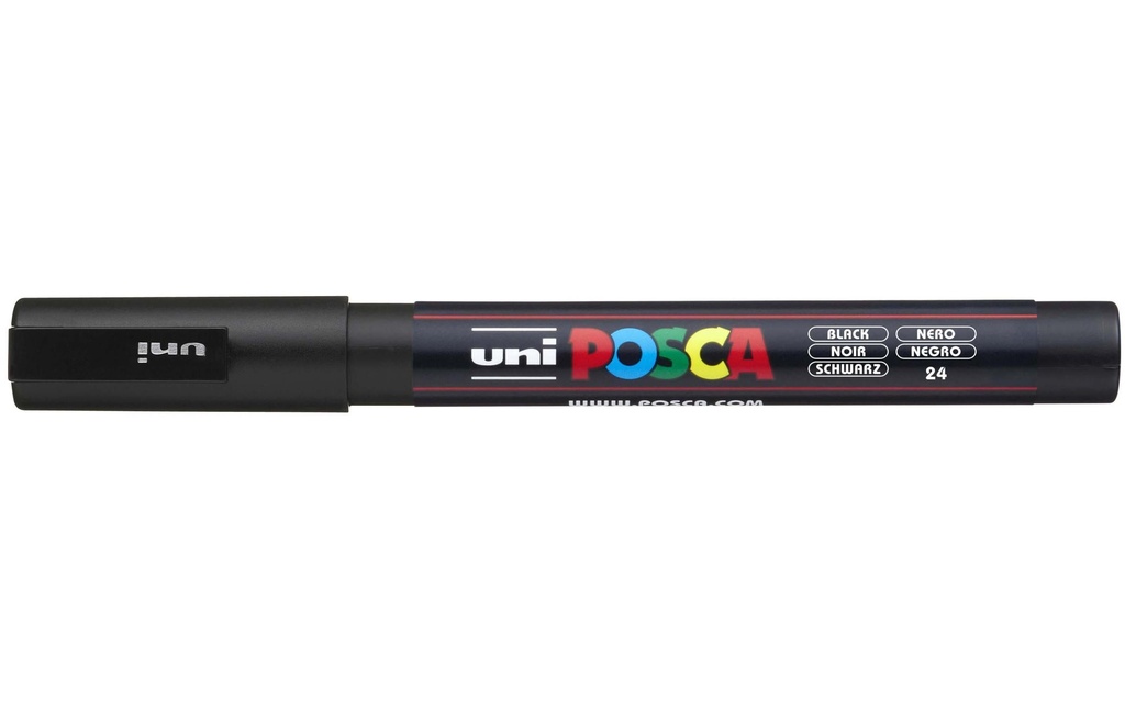 UNI POSCA Marqueur Posca 0.9mm noir