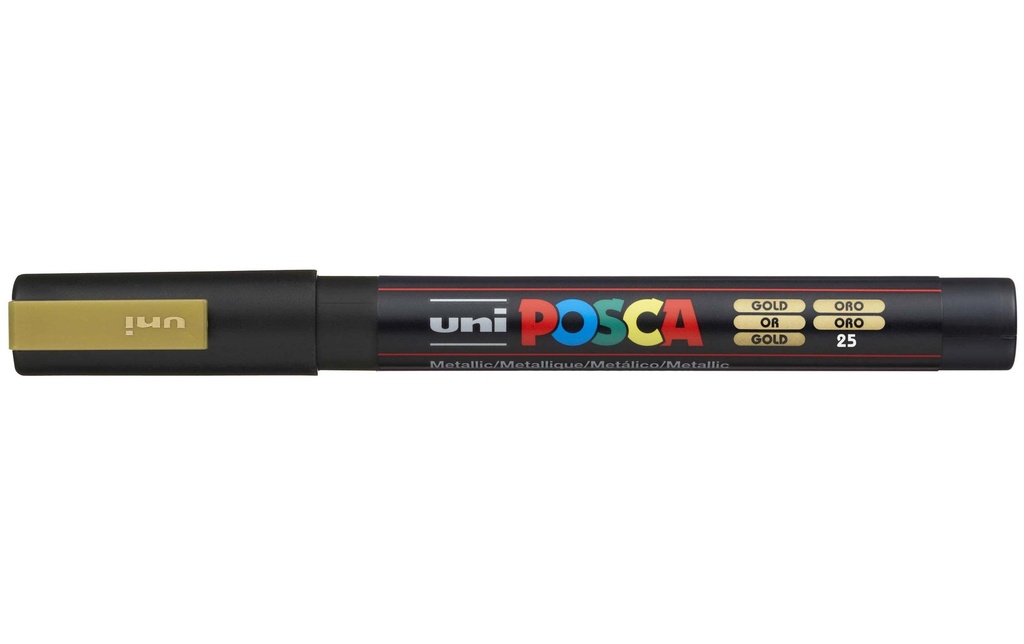 UNI POSCA Marqueur Posca 0.9mm or