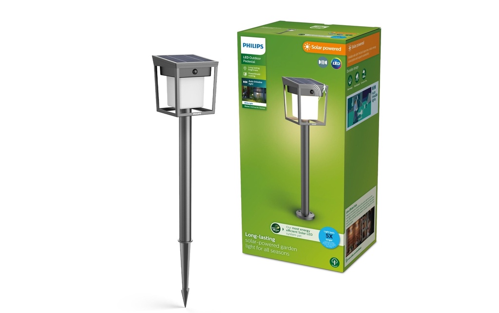 Philips Blaise Socle Solar UE Link 3000K anthracite