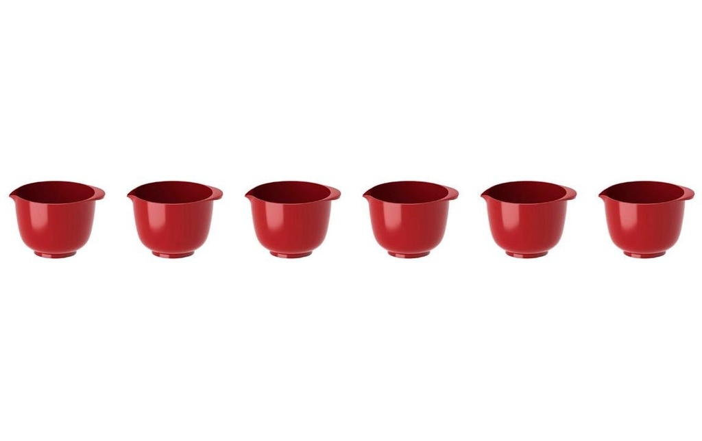Rosti Coquetier MiniBowl Margarethe Lot de 6, Rouge