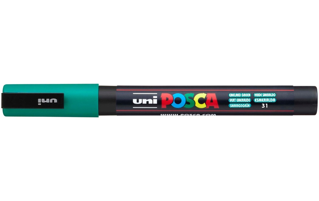 [258003052] UNI POSCA Marqueur Posca 0.9mm emeraude