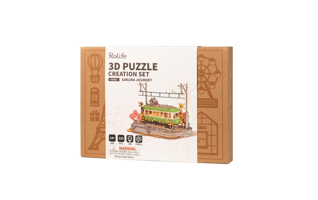 Rolife Kits de montage Sakura Journey 223 pièces