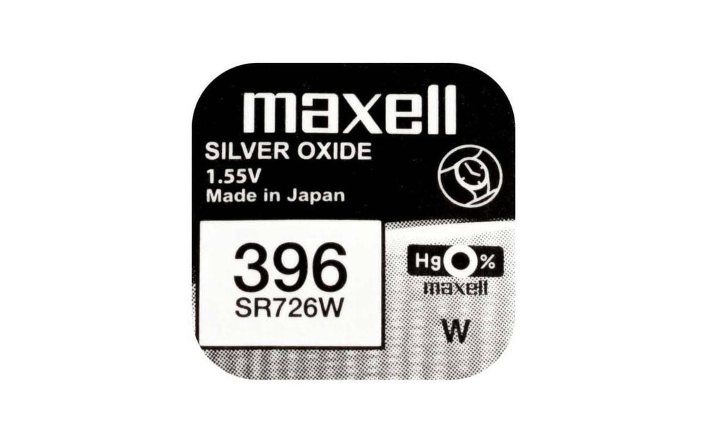 Maxell Europe LTD. Pile bouton 396 SR726W , 10 Pièce/s
