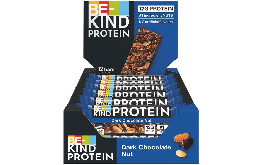 BE-KIND Barre Protéine Noix de chocolat noir 12 x 50 g