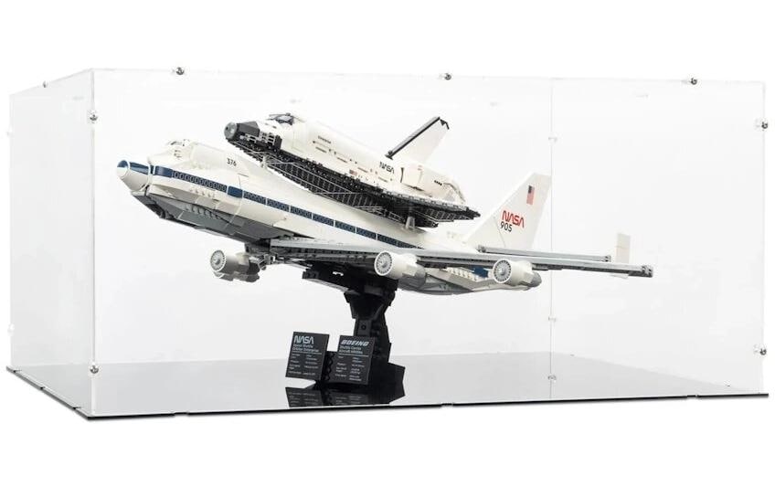 iDisplayit Présentoir en acrylique pour le Jumbo de transport de la navette spatiale LEGO 10360