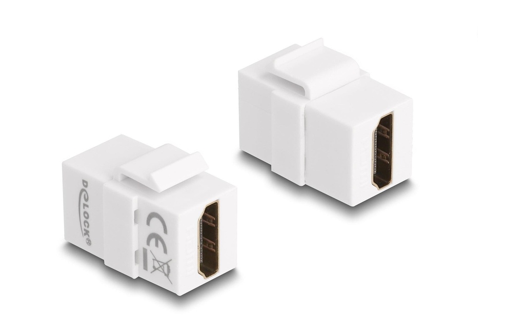 Delock Module Keystone HDMI Blanc