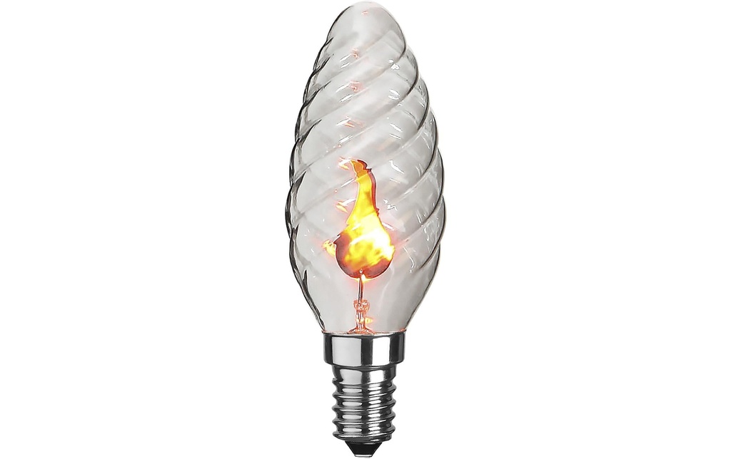 Star Trading Lampe Flame Lamp 3 W (25 W) E15 Blanc chaud (WW)