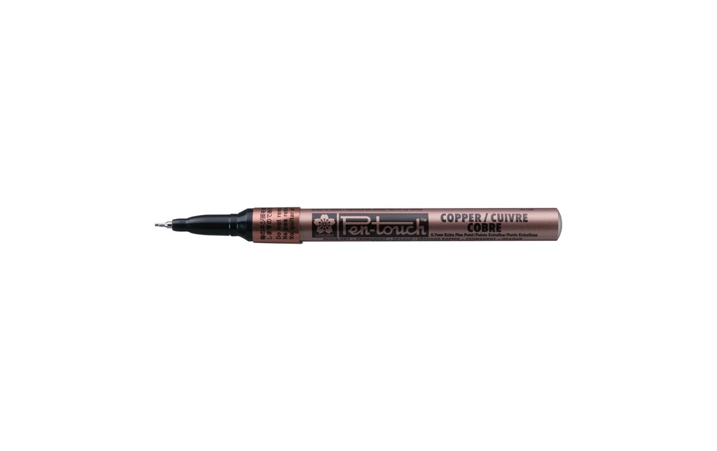 Sakura Marqueur peinture Pen-Touch 0,7 mm, extra fin, Cuivre