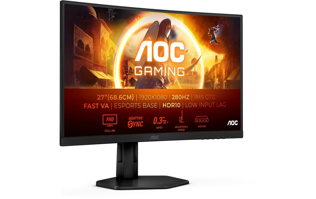 AOC Moniteur C27G4ZXU 27 , 1920 x 1080 (Full HD)