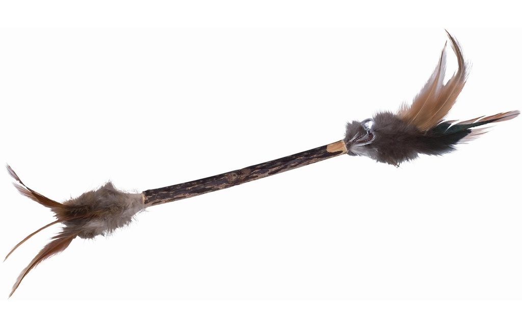 Nobby Plumeau pour chat Bâton Matatabi avec clochette, 12 cm / 24 cm