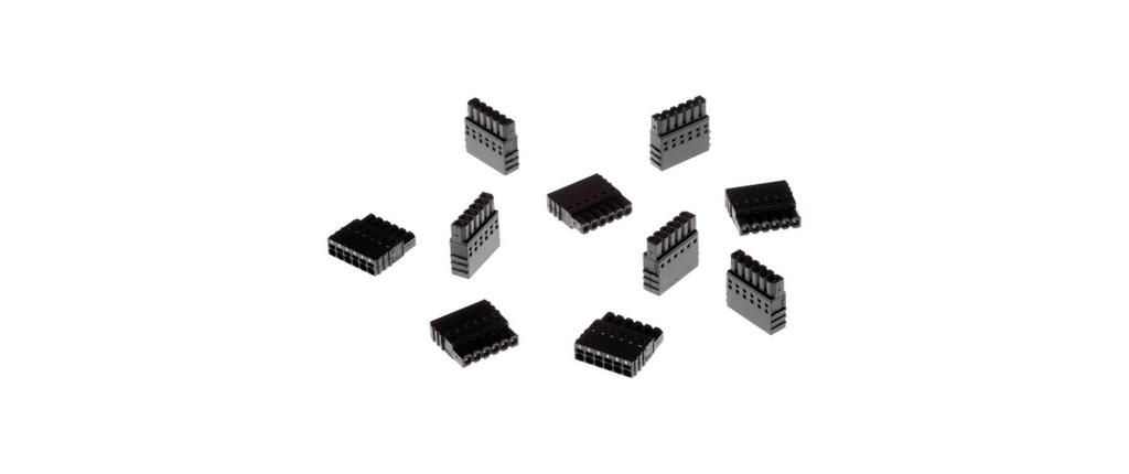 Axis Connecteur Connector A 6 broches 2.5 droit 10 pièces