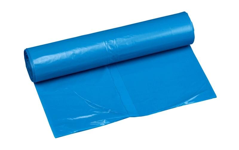 Papstar Sac à ordures ménagères 120 l, 25 Pièce/s, Bleu