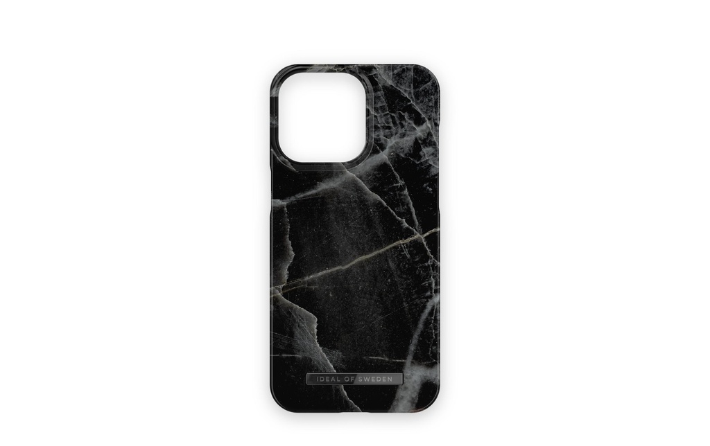Ideal of Sweden Coque arrière Noir Tonnerre de Marbre iPhone 15 Pro Max