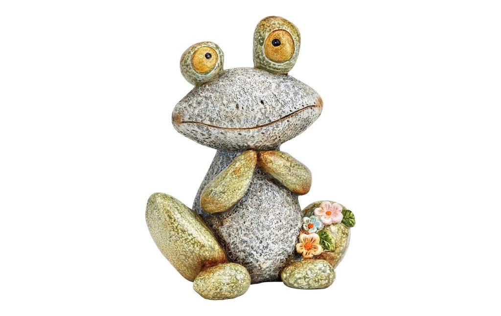 G. Wurm Figure décorative Grenouille 15 x 18 x 9 cm