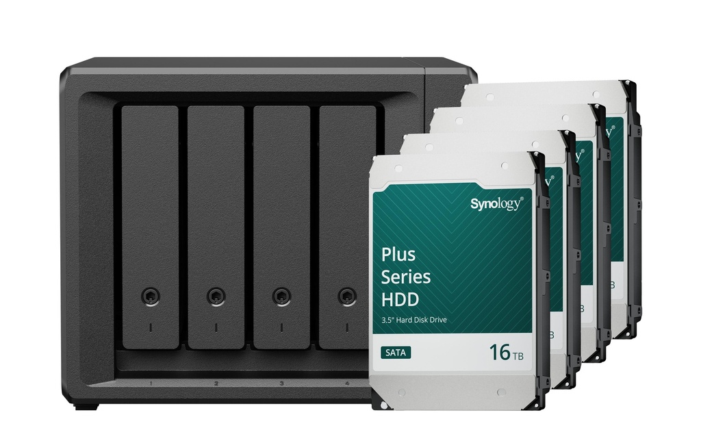 Synology NAS DiskStation DS425+ 4 baies DISQUE DUR 64 TO