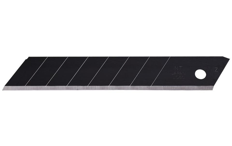 NT Cutter Lame de rechange BL-13P 18 mm, Noir, 10 pièces