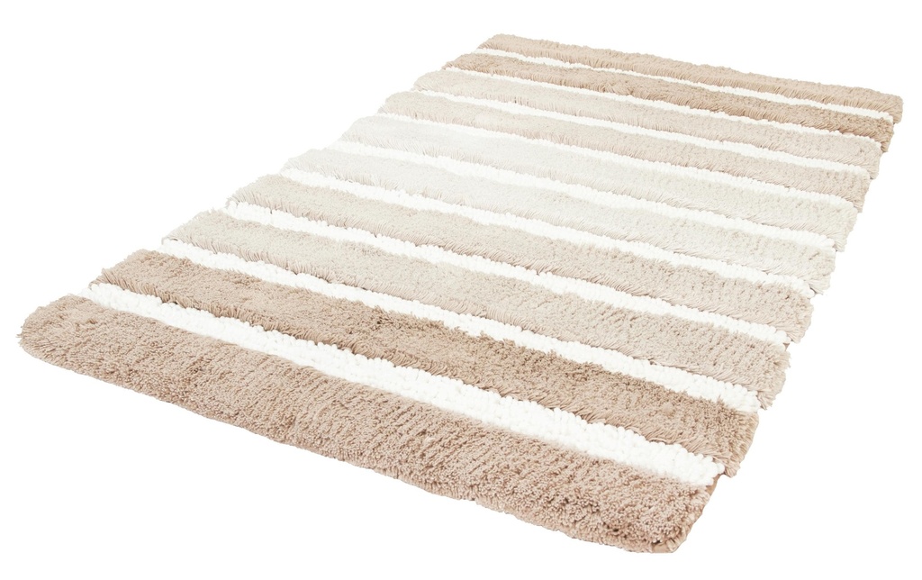 Kleine Wolke Tapis de bain Phoenix 60 x 100 cm, Taupe