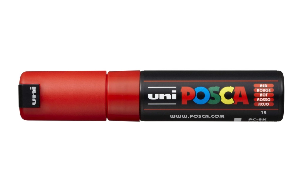 UNI POSCA Marqueur Posca 8mm rouge