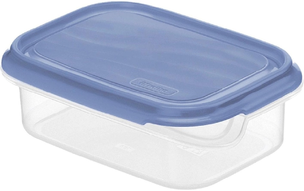 Rotho Boîte à provisions RONDO 0.5 l, Bleu