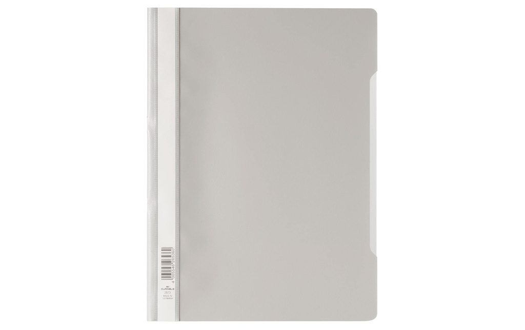 DURABLE Classeur à levier A4 Gris, 50 pièces