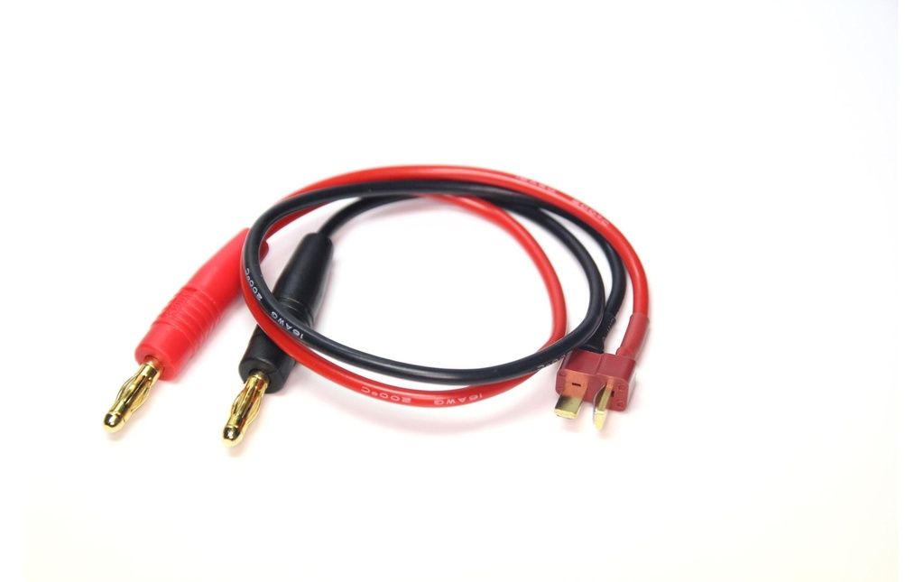 EP Câble chargeur Fiche banane de 4 mm zu Deans