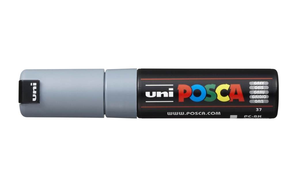 UNI POSCA Marqueur Posca 8mm gris