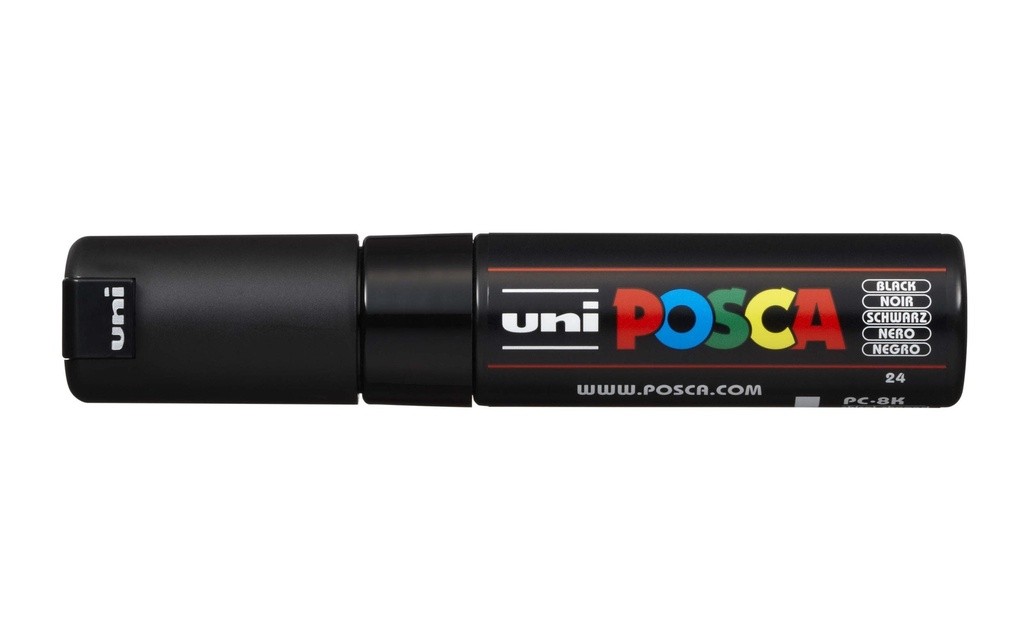 UNI POSCA Marqueur Posca 8mm noir