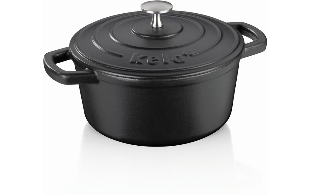 Kela Rôtisseur Calido rond 21 cm, Noir