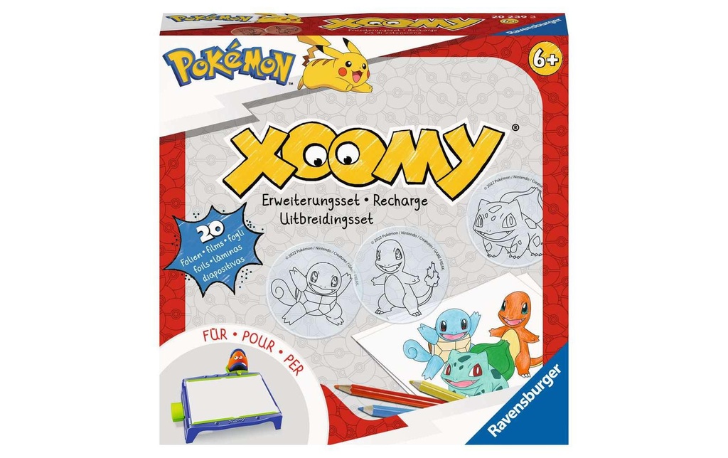 Ravensburger XOOMY Kit d'extension Pokémon
