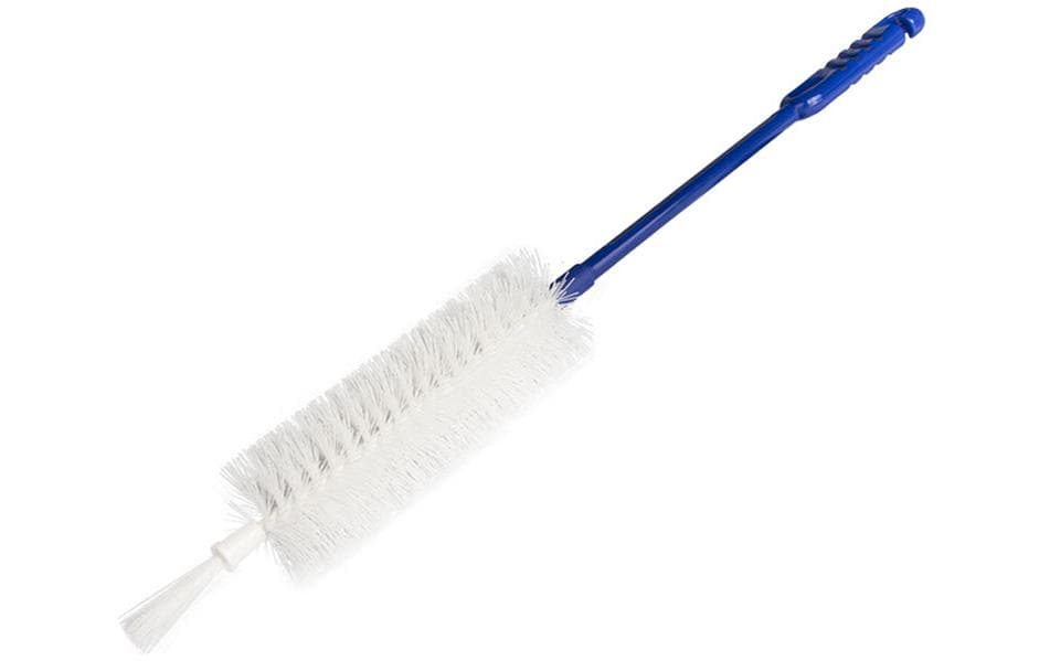 Edi Baur Goupillon avec touffe, bleu/blanc