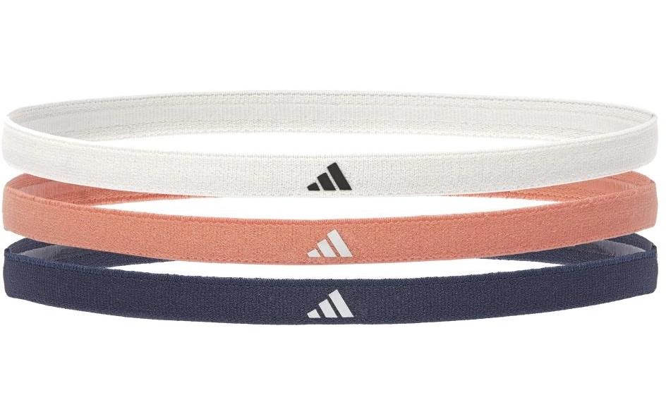 adidas Hairbands Blanc/Bleu foncé/Orange vif