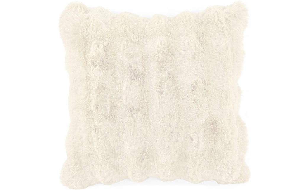 Tiseco Coussin Bubble Rabbit Stripe 45 x 45 cm, Ivoire