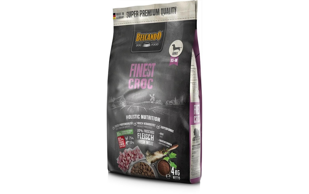 Belcando Alimentation sèche Finest Croc, 4 kg