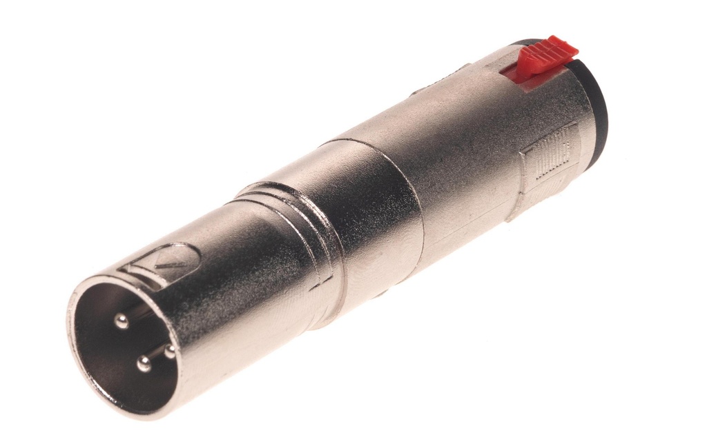 Bemero Adaptateur audio BA1104 XLR 3 pôles mâle - jack 6,3mm femelle