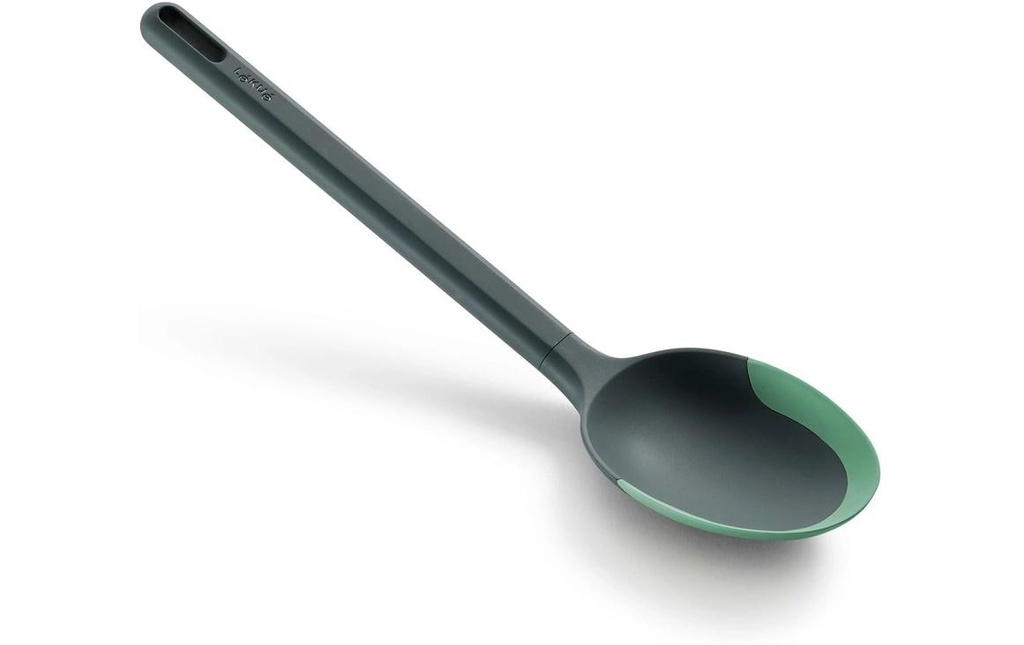 Lékué Cuillère de service PBT/silicone, vert/noir