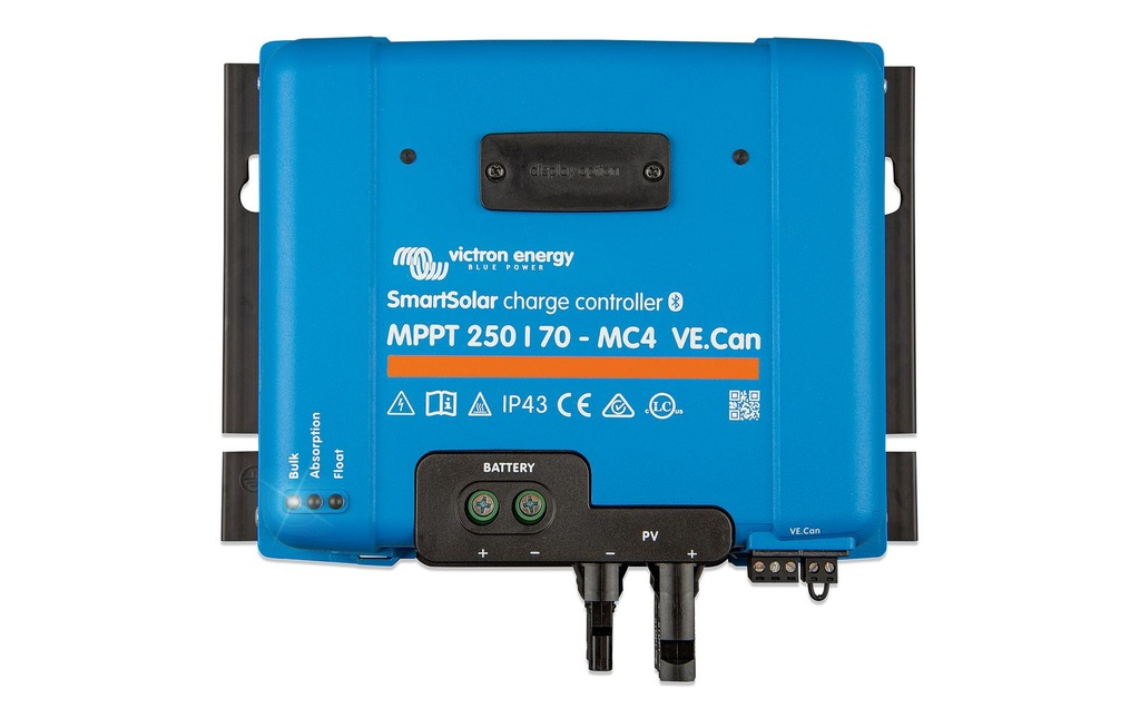 Victron Contrôleur de charge solaire SmartSolar 150/70, 12-48 V 70A MC4 VE.Can