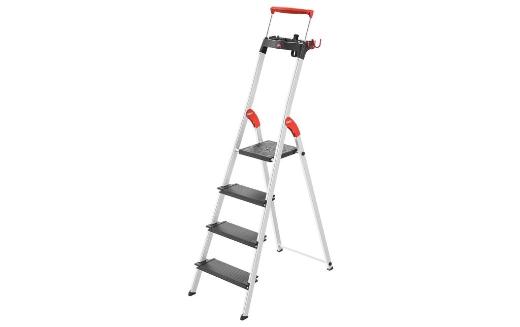 Hailo Échelle double L100 TopLine 4 niveaux