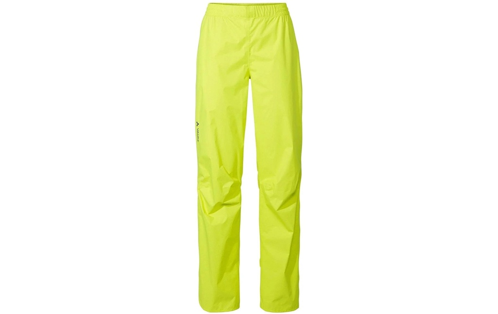 VAUDE Femmes Pantalon cycliste Wo Drop II Jaune fluo, Taille 44