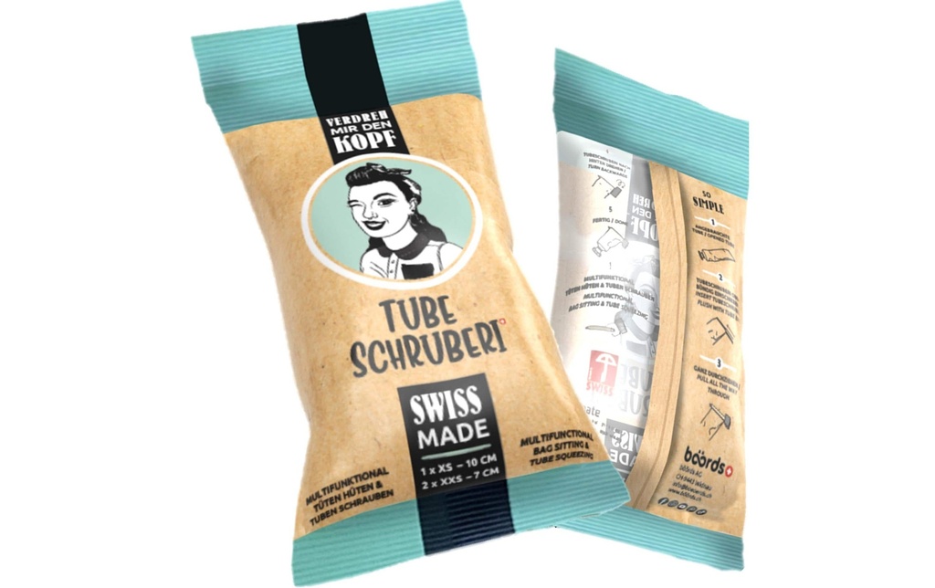 böörds Tubeschruberi 3 Pièce/s, Beige/Blanc