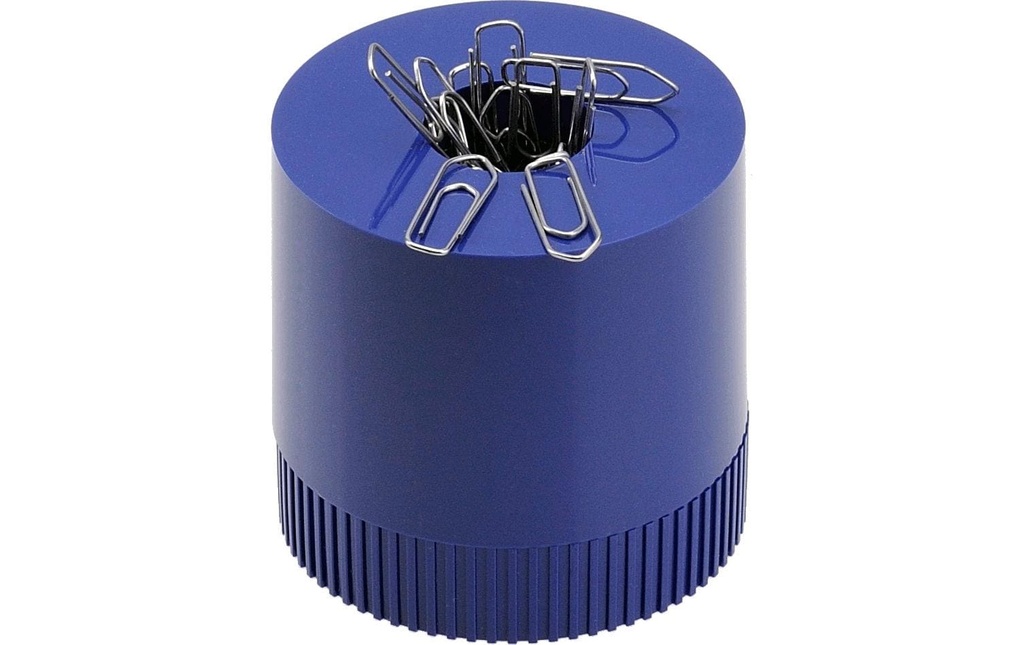 Arlac Distributeur de trombones Clip-Boy Bleu foncé