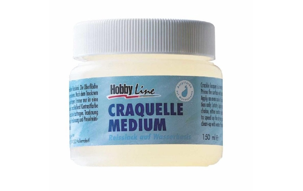 Kreul Vernis transparent Laque Kreul Source de craie Moyen, 150 ml