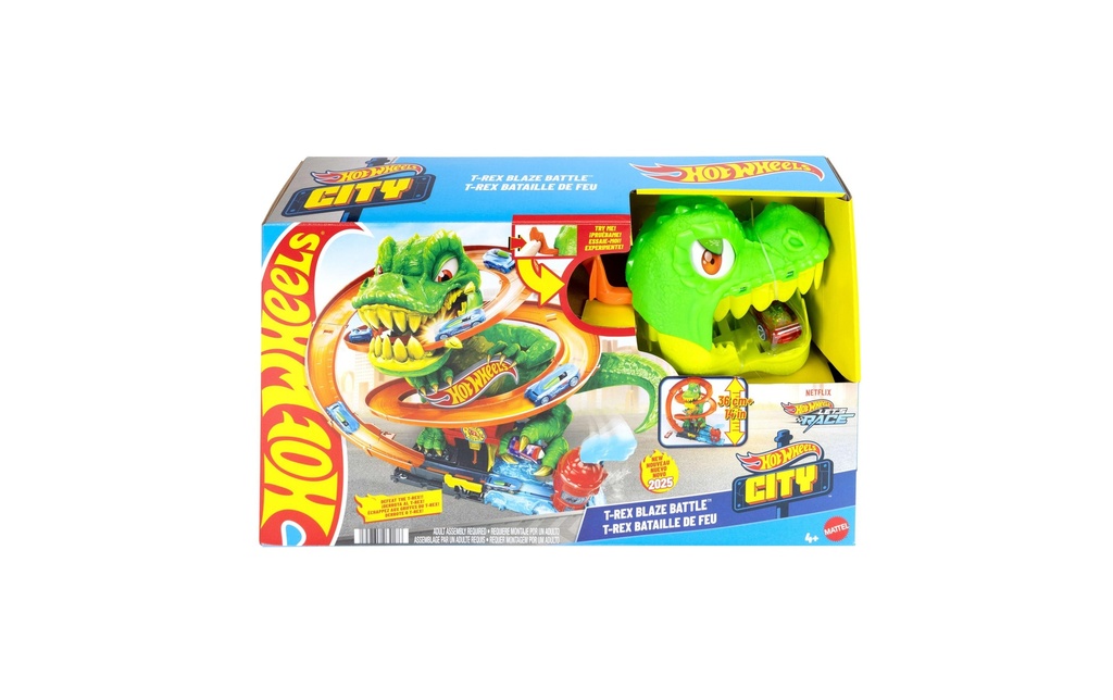 Hot Wheels Hot Wheels City Bataille de T-Rex