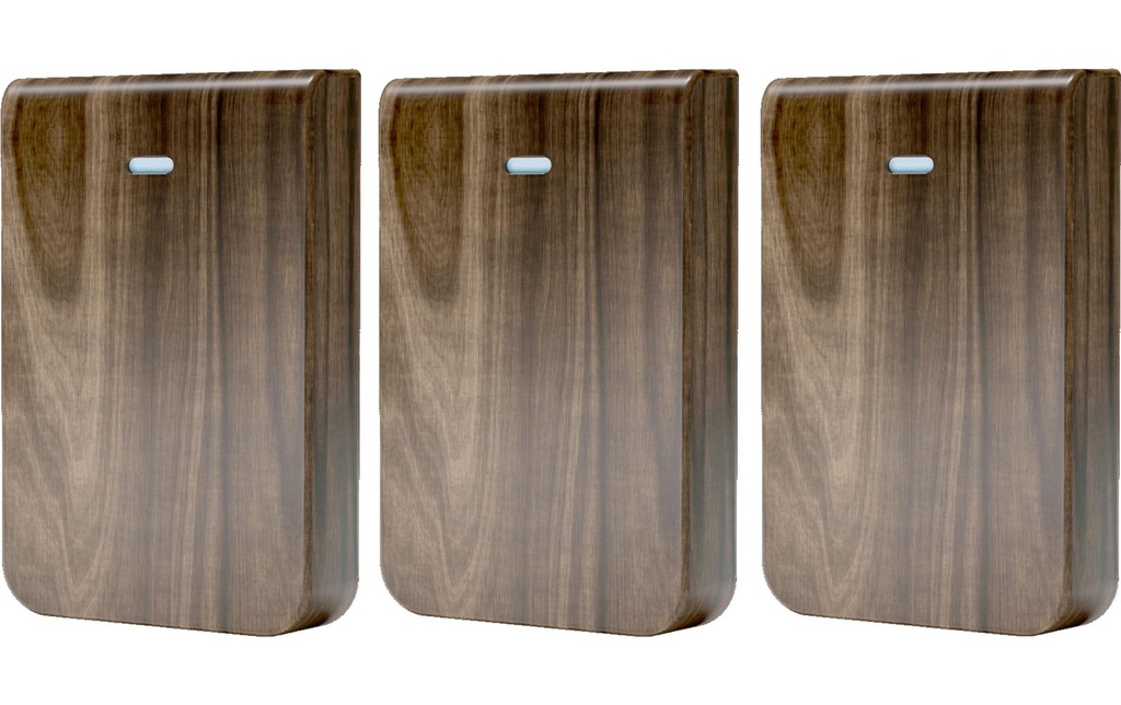 Ubiquiti Cache IW-HD-WD-3 Set de 3 pièces aspect bois pour In-Wall HD