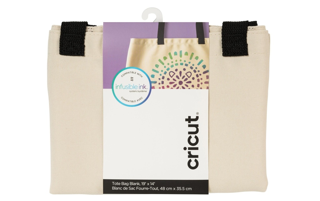 Cricut Pochette en tissu Infusible Ink Tote Bag Large, 48 x 35.5 cm